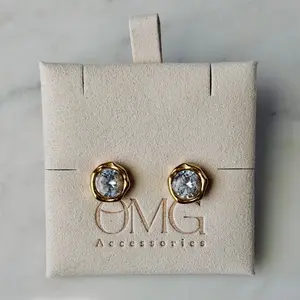 Golden Glow Stud Earrings