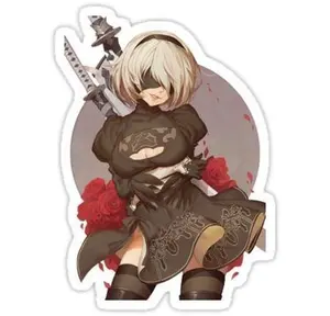 NieR Automata 2B Sticker
