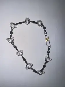 Fishing Swivel Barrel Bracelet With Beads
