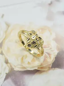 Women's Fashion Irregular Heart-Shaped Ring, Heart Signet Ring, Perfect for Daily Parties or Special Occasions, Elegant Jewelry Gift for Valentine's Day