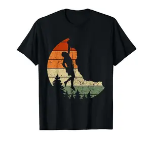 Retro Rock Climbing Vintage Climber  T-Shirt S-3XL
