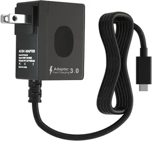 Type-C Charger for Nintendo Switch 2/Nintendo Switch/Lite/Oled,Steam Deck/OLED, MacBook, Samsung S25 S24 S23 S22, iPhone 16/15, iPad, Pixel, 5FT Cable Type C PD 3.0 Fast Charger USB C Wall Adapter, Output 15V/2.6A