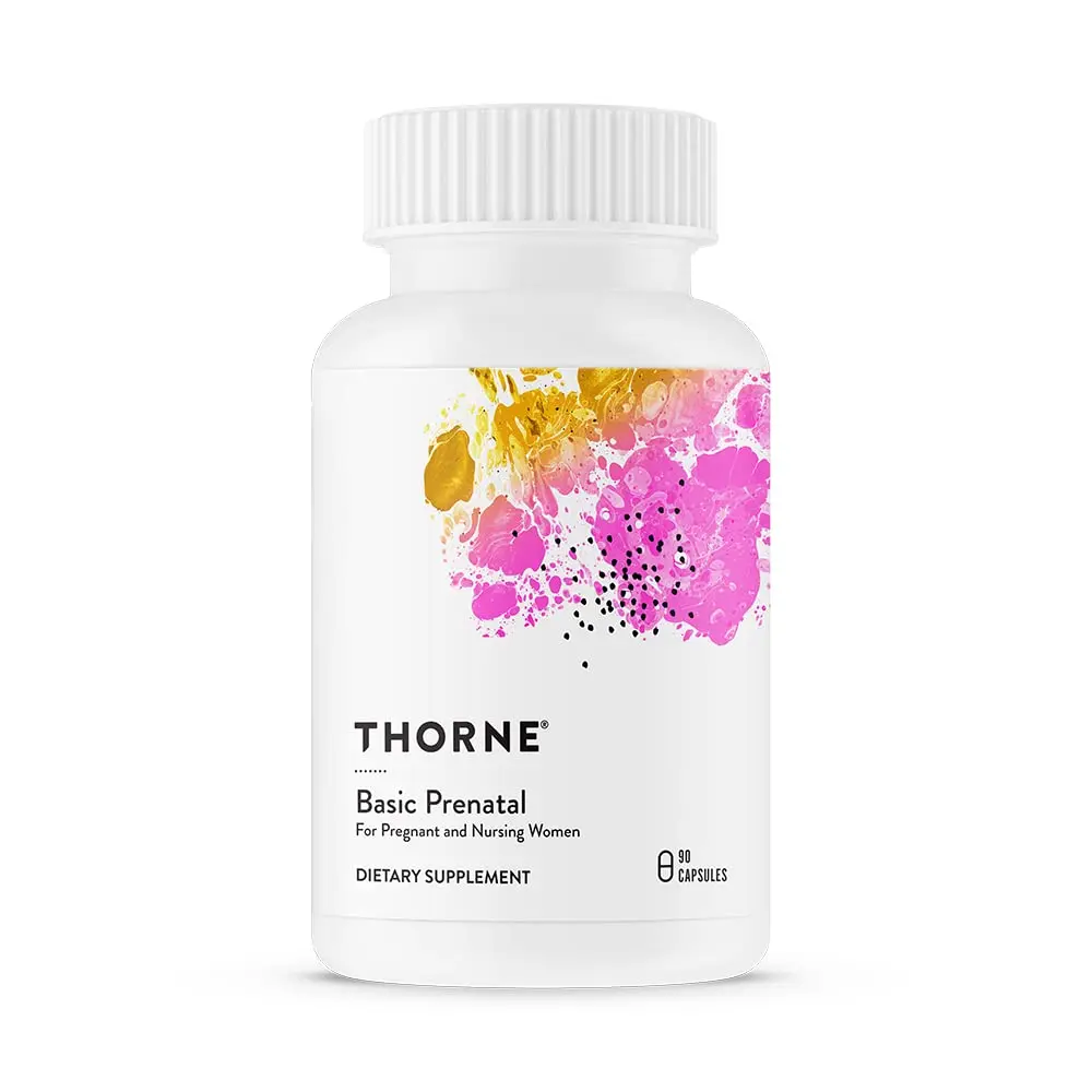 Thorne Basic Prenatal - 90 Capsules - 30 Servings Thorne Basic Prenatal - 90 Capsules - 30 Servings