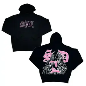Print SDL 2-Sides Hoodie, Vintage Unisex Hoodie, Trendy Hoodie, Gift for Men Women