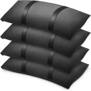 200 LBS Umbrella Base Weights Sandbags, 4 Packs Sand Bags for Weight, Weatherproof Fillable Heavy Duty Weight Sandbag for Outdoor Furniture Backyard Umbrella Garden Trampoline Poolside Accessories