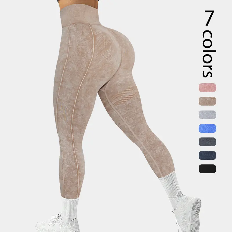 Hijesse Women's High Waist Seamless Spring and Summer Leggings-Slim Leggings, Comfortable and Breathable Plastic Sportswear, Spring and Summer Sports Yoga & an Ideal Choice for Casual Wear, It is a Must-Have Spring & Summer Clothes for Women.