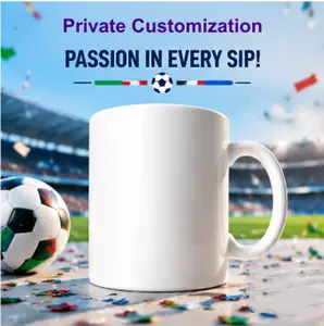 [Customization] Ceramic Coffee Mug, Premium Quality Large Capacity Cup, Microwave & Dishwasher Safe, Fade-Resistant Print, Comfortable Handle, Perfect for Soccer Watch Parties, Game Day Coffee, Home Office Use, Gift for Him & Her, Coffee Lover Must-Have