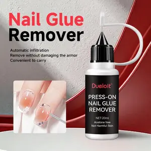 20ml Nail Glue Remover – Gentle Non-Acetone Formula for Press-On Nails, Soft Gel, Nail Tips | Precise Pinpoint Dropper | Quick Dissolve, No Damage, Easy Removal at Home or Salon Healthy Marker Pen Stains Efficient Polish Manicure