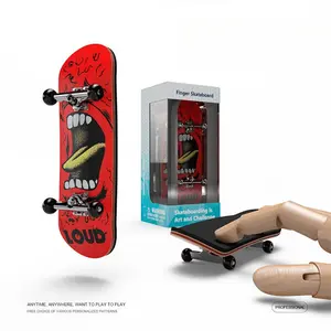 Fingerboarding DIY Finger Scooter Alloy Bearing Wheels Children's Toys Maple Pedal