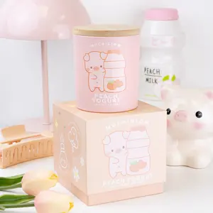 Peach Yakult Candle