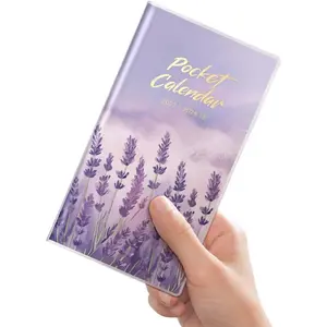 Pocket Calendar 2027-2028 for Purse,Small Pocket Planner 2027-2028 for Purse 3.5x6.5In,24 Month Organizer from Jan 2027- December 2028 Mini Planner with Pvc Cover for Organizing & Planning