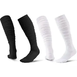 Buy one  take one  Women's long fashion athletic socks, made of soft cotton, invisible design, lightweight and breathable, suitable for work, school, sports, and yoga.