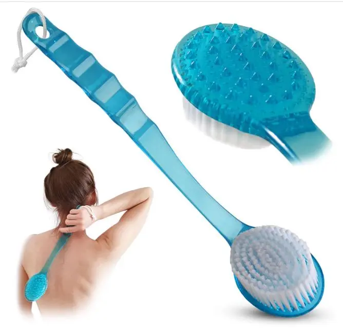 Soft Rubber Shower Scrubber for Efficient Cleansing Body, Gentle Exfoliating Bath Brush for All Kinds of Skin and more Cleaning
