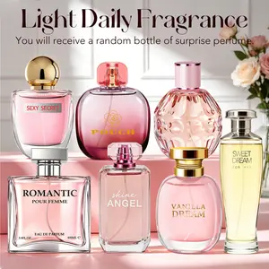 LOVALI Women's EDP Perfume - 3.38 fl oz/100mL, 1 of 7 Random Scents (Fruity-Floral-Woody-Oriental-Gourmand-Aldehyde-White Floral), 6-8H Long-Lasting, Ideal for Daily-Date Use, Top Birthday Gift