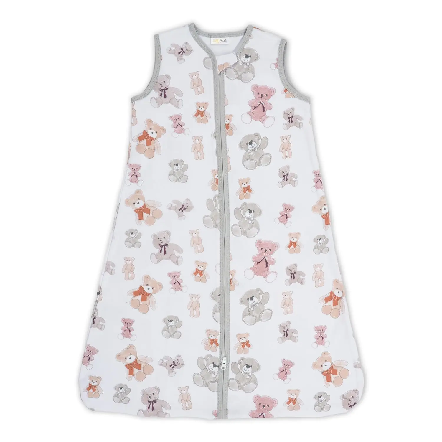 LollyBanks Sleep Sack, 100% Organic Cotton Baby Sleep Sack, 0.5 TOG Sleep Sack Lightweight, 2-Way Zipper Toddler Sleep Sack Soft, Newborn Sleep Sacks