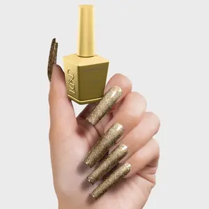 Chaun Legend Under The Mistle-gold LG5081 Gel Only 0.5oz nail care nail art gold shimmer glitter Christmas
