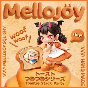 Mellojoy - Toastie Stack Party【Thick Cream Texture】【 No returns if opened 】【 Blind Box 】【244g】【A034】