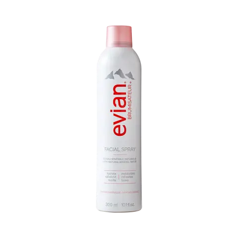 Jumbo Hydrating Face Mist | Evian Facial Spray 10.1 oz | Daily Hydration • Skincare Routine Booster • Enhance Makeup
