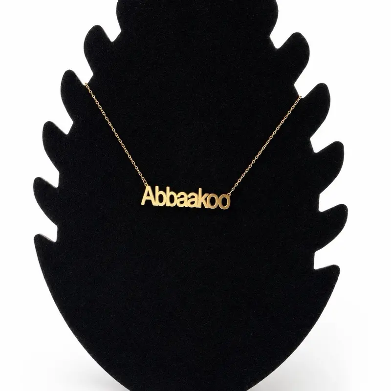 Afaan Oromo Abbaakoo necklace