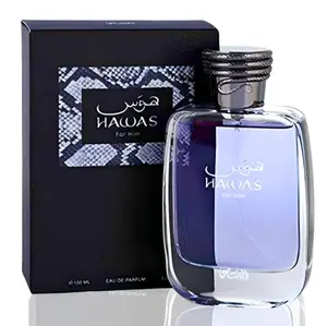 Hawas for Men Eau de Parfum 100ml (3.4 oz) by Rassasi â Men Perfume Fragrance, Long Lasting Aquatic Menâs Perfume