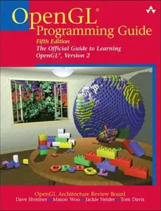 USED Book - OpenGL Programming Guide: The Official Guide to Learning OpenGL, Version 2, 5th Edition by Mason Woo (Paperback) - english