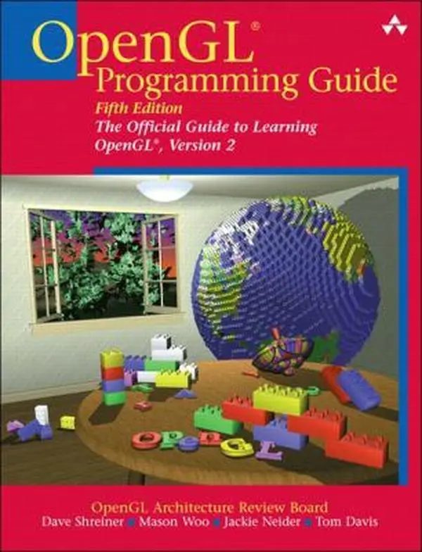 USED Book - OpenGL Programming Guide: The Official Guide to Learning OpenGL, Version 2, 5th Edition by Mason Woo (Paperback) - english
