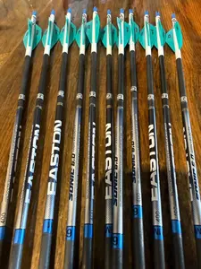 CustomMade Hand Fletched Match Grade Sonic 6.0 6 arrows