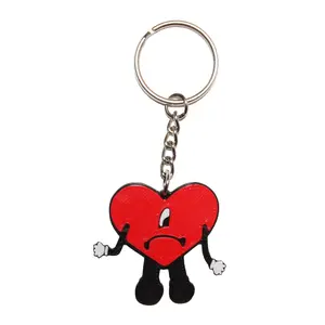 UVST Heart KeyChain - Artist Signer Cute KeyChain
