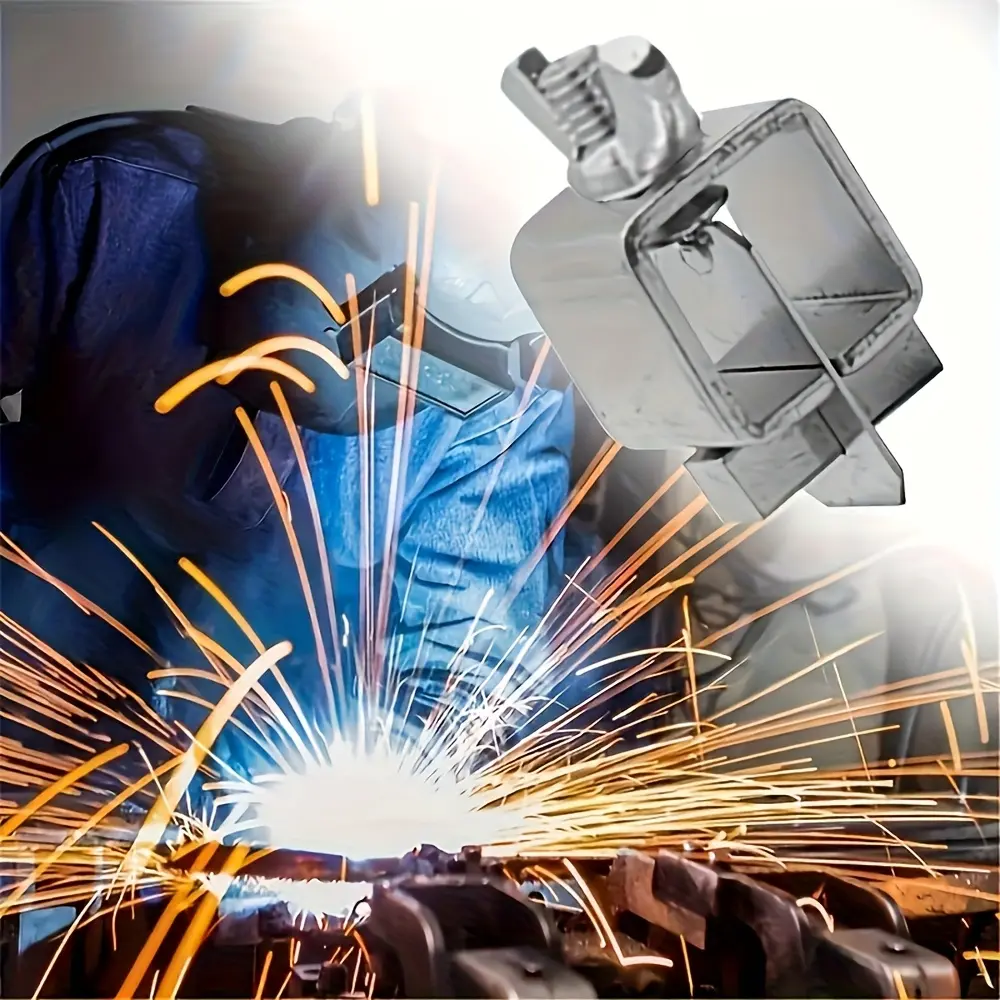 12-Pack Welding Clamp Set, Durable Metal Construction Foil Welding Pliers for Car Body Panel Alignment, No Batteries Needed, Easy to Install