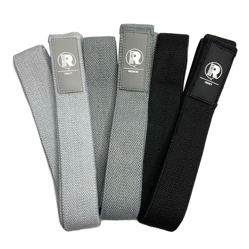 Long Resistance Band Set for Fitness and Exercise - Ideal for Home Workouts and Gym Training in - Light, Medium, Heavy