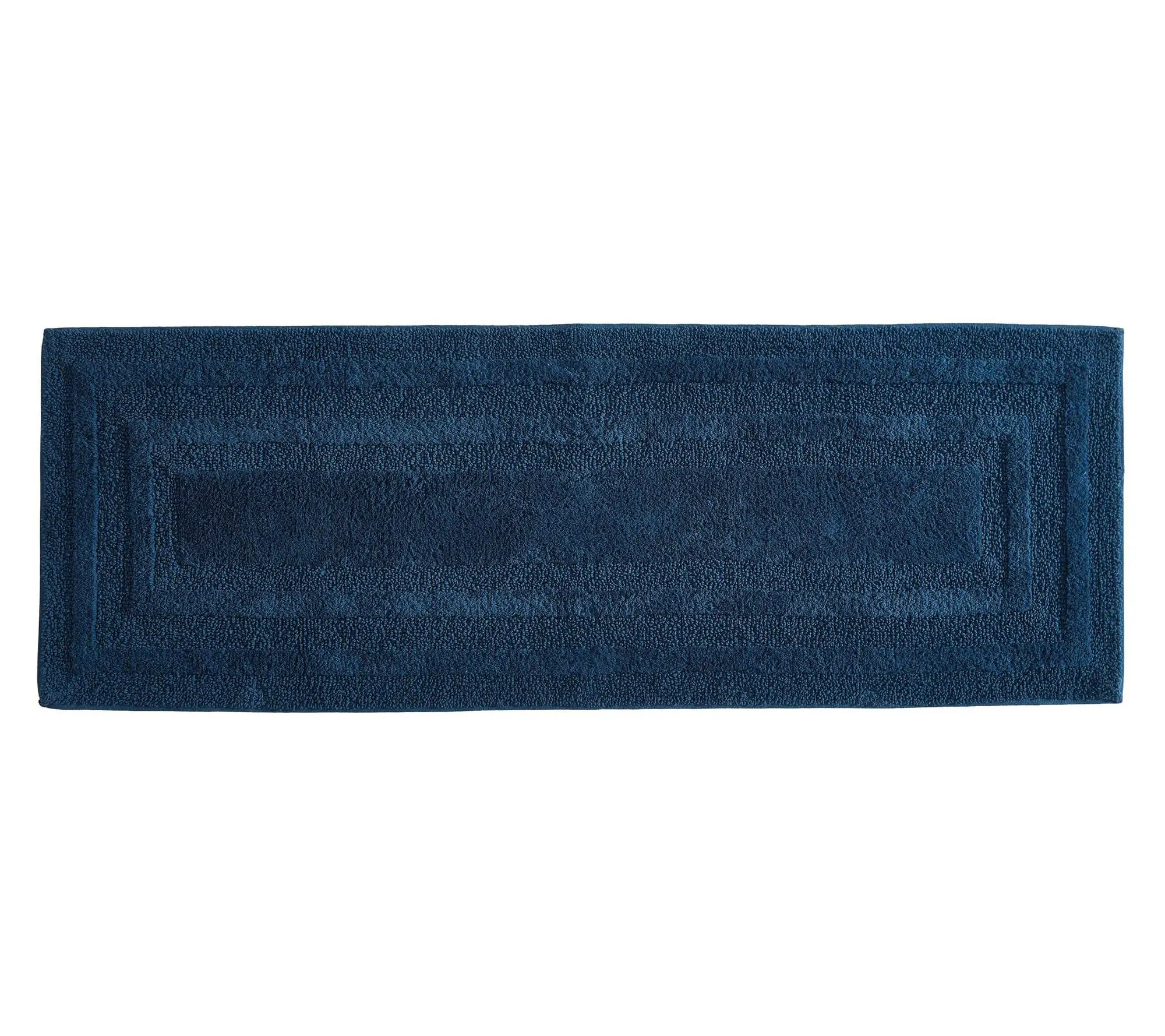 Eddie Bauer Logan Indigo Blue Bath Runner