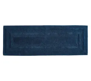 Eddie Bauer Logan Indigo Blue Bath Runner