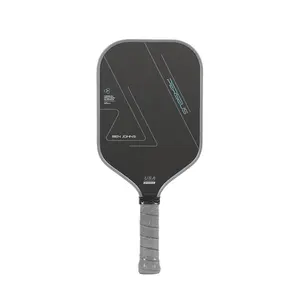 Professor Titanium Pro Pickleball Paddle- Designed with Titanium Carbon Fiber Weave Surface - 16MM Foam Injected Thermoformed Core - High Grit Surface for Max Spin & Power