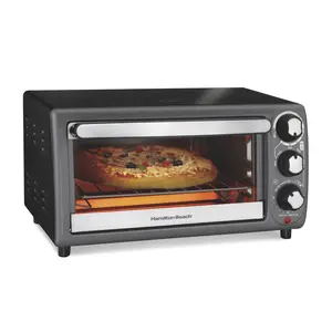 Hamilton Beach 4 Slice Countertop Toaster Oven with 5 Versatile Cooking Modes