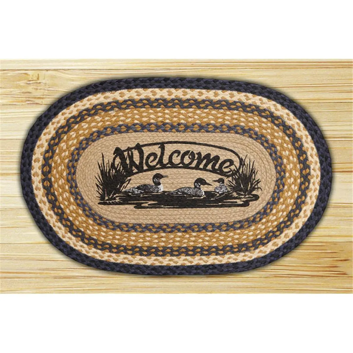 Capitol Importing 65-079WL Oval Welcome Loons Patch - 20" x 30", High-Quality Components, Multiple Designs Available, Themed Artwork