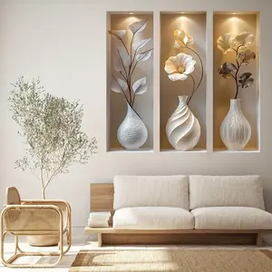 Modern Minimalist Style Wall Sticker, PVC Material, Versatile Use, Ideal for Living Room Bedroom Study Decor, Enhance Your Space Aesthetics