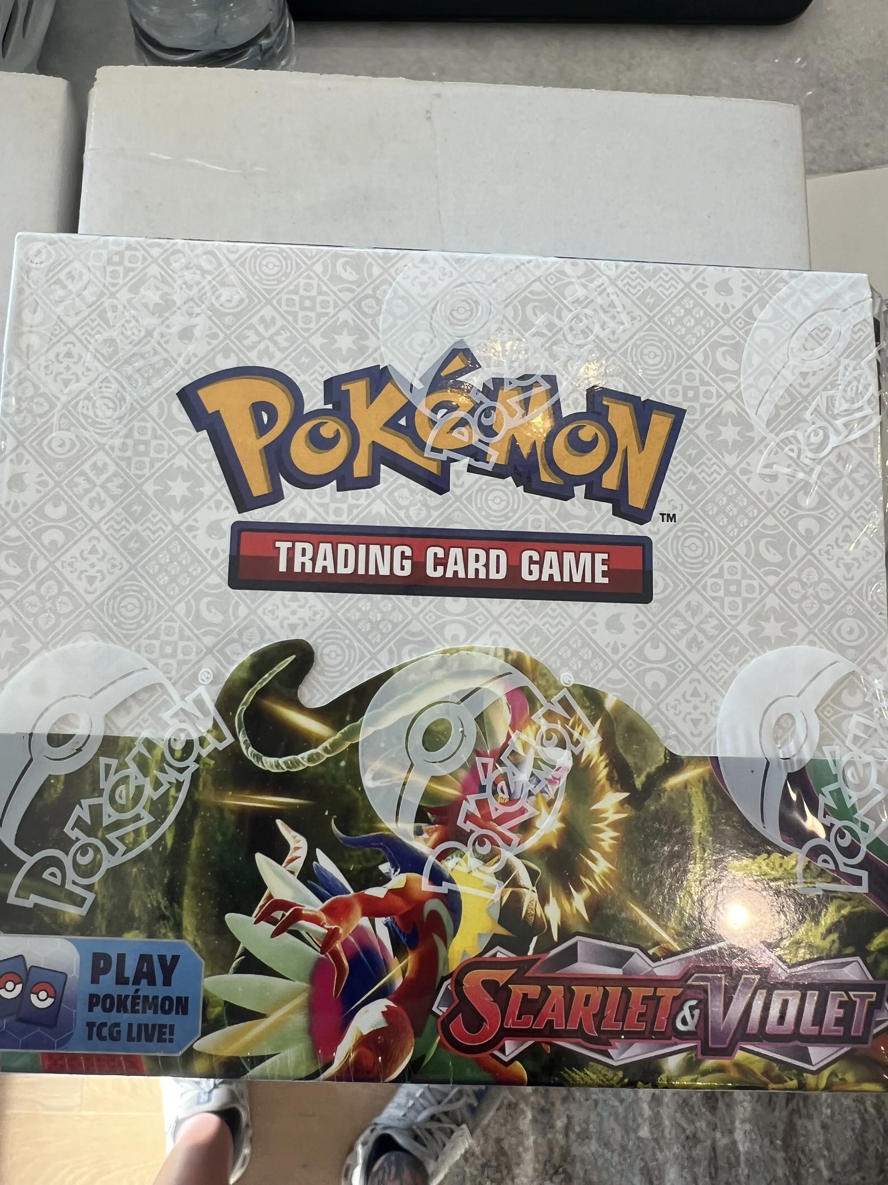 POKEMON SCARLET AND VIOLET BOOSTER PACKS