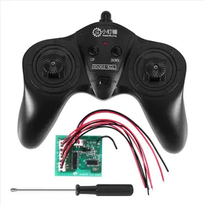 6CH 2.4G Remote Controller Power Transmitter Receiver Radio System for DIY RC Boat Cars 50M Controlling