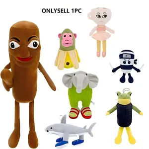 Italian Brainrot Inspired Plush Toy, Tung Tung Tung Sahur/Tralalero Tralala Plush Soft Stuffed Meme Dolls for Collectors, Aesthetic  & Funny Christmas and Birthday Gift, Stuffed Animal