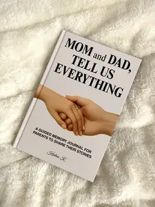 Mom and Dad, Tell Us Everything – Guided Memory Journal for Parents to Share Their Life Stories