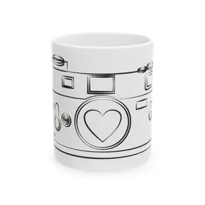 Camera Love - Ceramic Mug 11oz