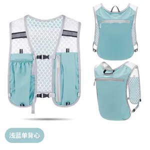 Lightweight Sports Hydration Vest|  Marathon Hiking Cycling Running Backpack With Water Bottle Pouch, Multi-Functional Outdoor Vest Pack| Lightweight Hiking Cycling Marathon Hydration Backpack