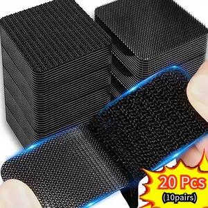 20 PCS Car Mat Gripper Pads - Strong Hold Anti-Slip Fixing Tape for Car Mats, Rugs, Trunk Liners & Home Decor (No Residue, Washable & Reusable) 2025