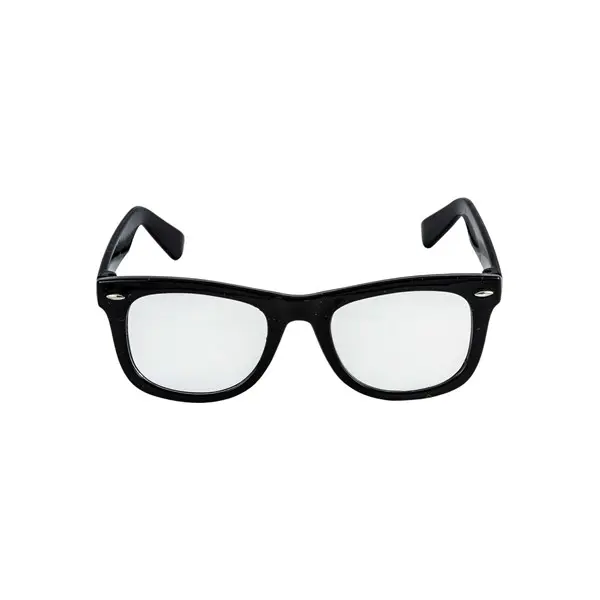Adult Black Nerd Glasses Costume Accessory
