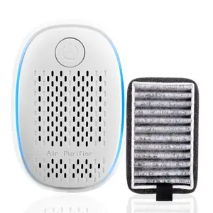 Plug-in Air Purifier,Personal Air Ionizer HEPA Filter, Mini Portable Air Purifier for Home & More Suitable for Bedrooms, Toilets, Living Room,bathrooms,closets,hotel,pet room air purifiers