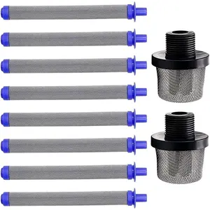 (8pc) 288749   Filters and (2pc) 288716 Inlet Suction Strainer,fits for Graco SG10, SG20, SG Pro Series Airless   Sprayer Replacement