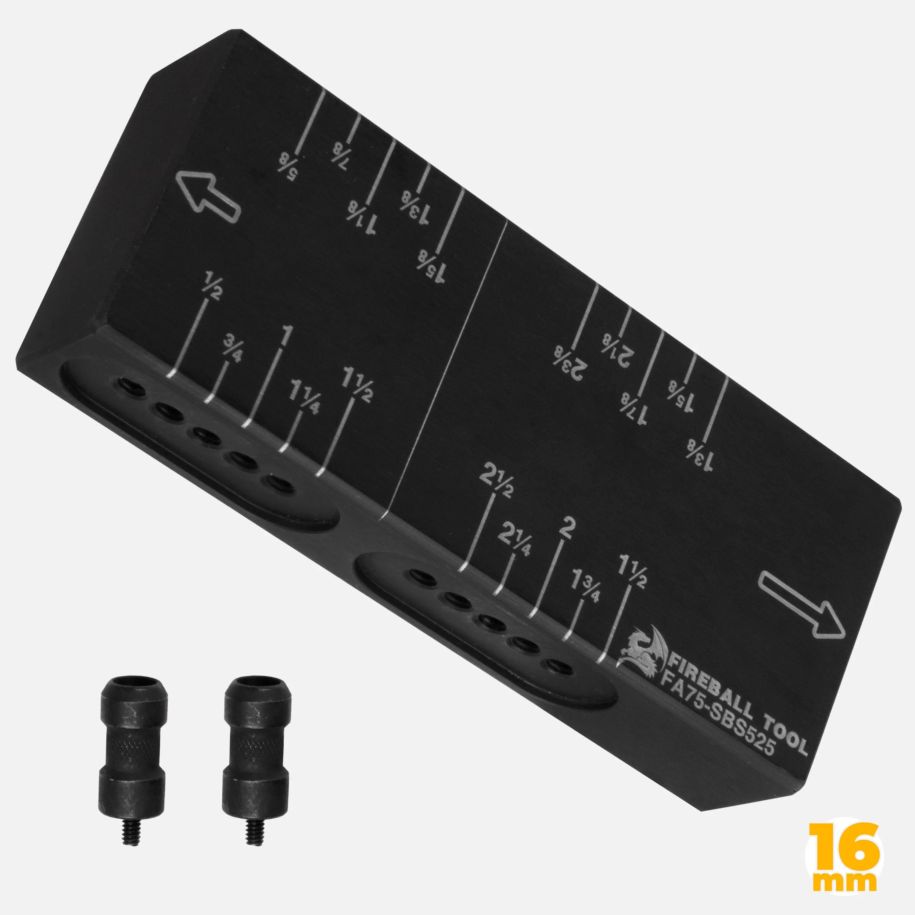 5" Adjustable Fence Block - 16mm System