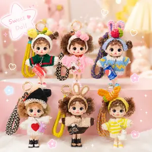 Phone bag pendant, costume accessories, doll clothes, backpack decorations, princess gifts for girls, trendy, cute, and fashionable