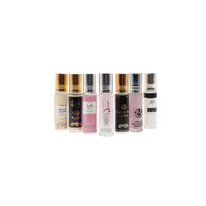 Ard Al Zaafaran Perfumes Roll On Set - Yara/Rose Paris/Bint Hooran/King/Saheb/Ana Abiyedh/Mousuf Wardi, 0.34fl.oz COMBO SET