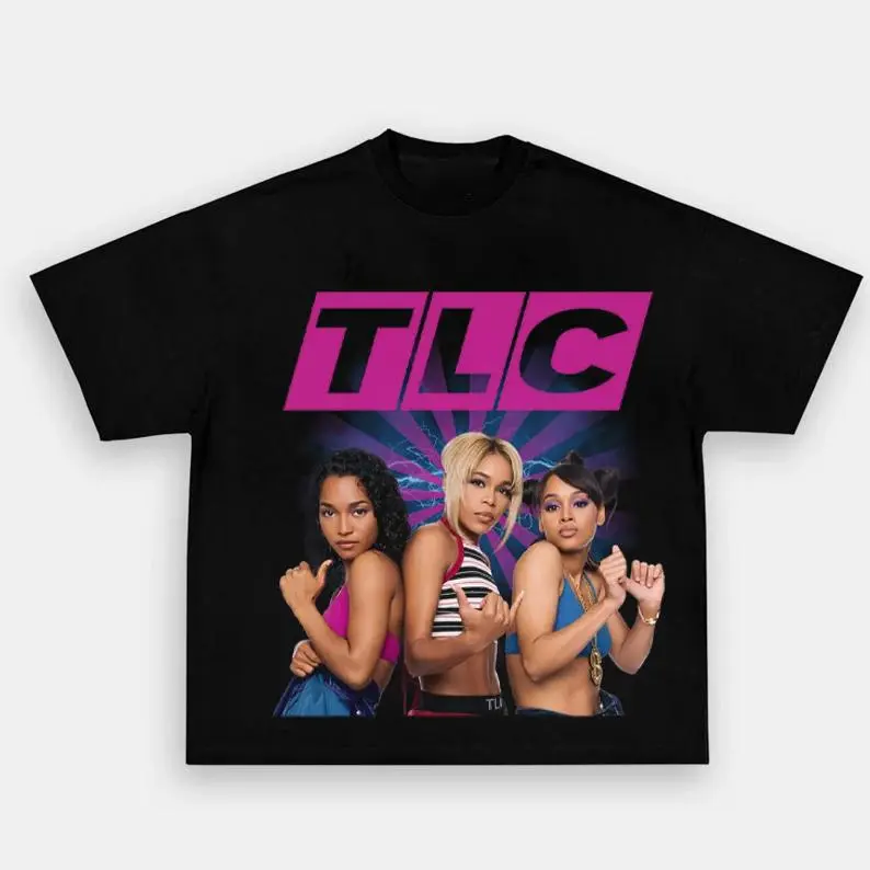 TLC It's Iconic Tour 2026 Concert Vintage Graphic Tee Unpretty Shirt HY6284